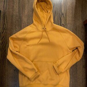 Size Medium Carharrt WIP Hooded Chase Sweatshirt Buckthorn & Gold